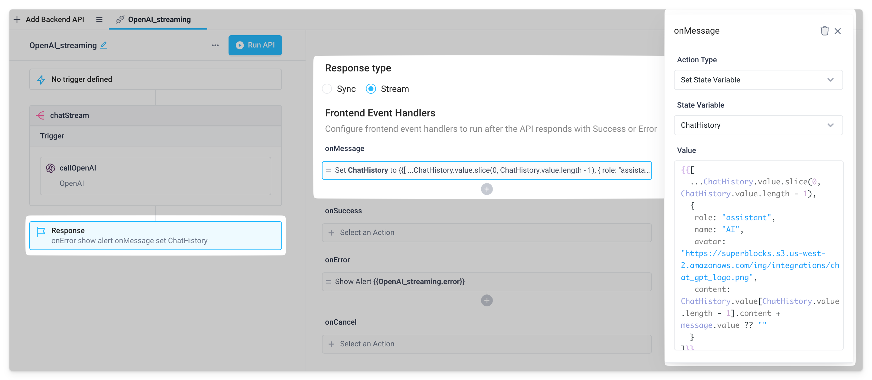 OpenAI streaming response openai streaming response